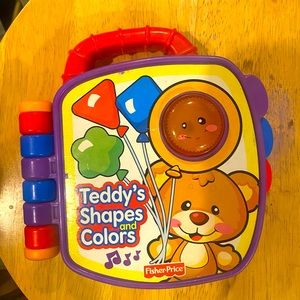 Fisher Price Teddy's Shapes & Colors Learning Book